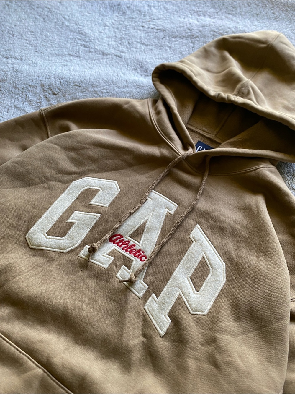High Quality Gap Hoodie - Tan Brown